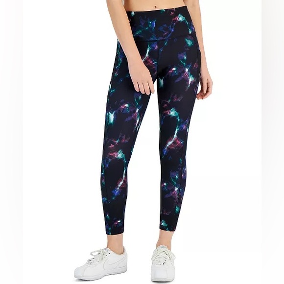 ID Ideology Celestial Sky 7/8 Leggings, Cropped Plus Size 1X New w/Tag - Picture 1 of 12
